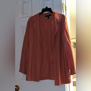 Forever21 Linen Blend Jacket